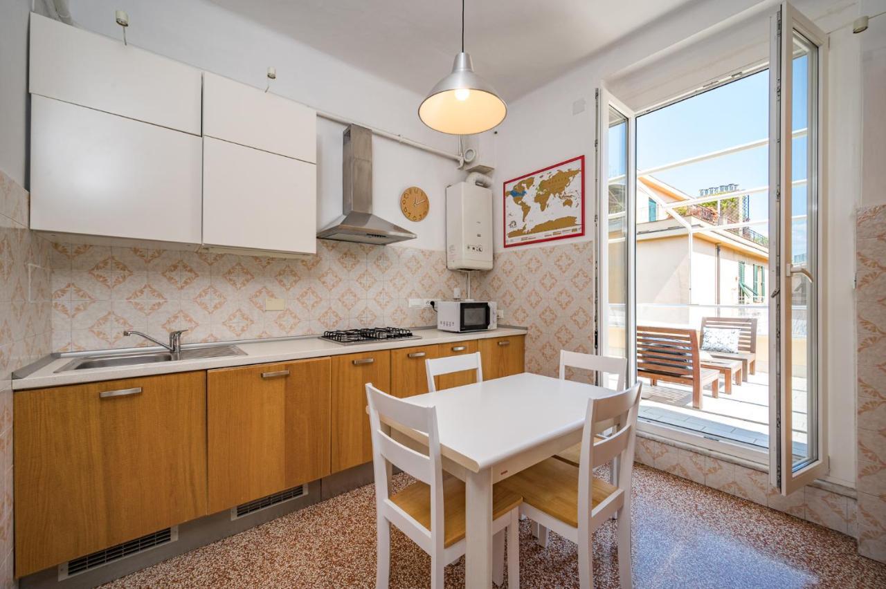 Апартаменти Joivy Penthouse Flat With Terrace Генуя Екстер'єр фото